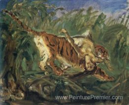 Tigre dans la jungle Tigre dans la jungle