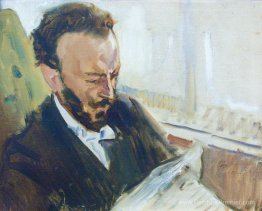 Francisco D'Andrade, lisant un journal Francisco D'Andrade, lisant un journal