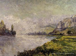 Le brouillard en retraite, le matin, les Andelys Le brouillard en retraite, le matin, les Andelys
