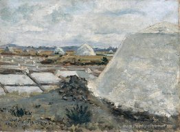 Étang d'évaporation du sel Étang d'évaporation du sel
