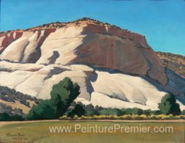 Butte blanche, Utah Butte blanche, Utah