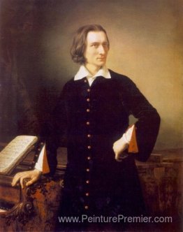 Portrait de Franz Liszt Portrait de Franz Liszt
