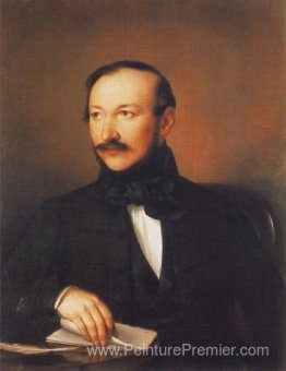 Portrait du poète Mihály Vörösmarty Portrait du poète Mihály Vörösmarty