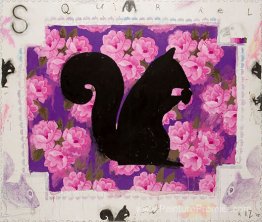 Écureuil magenta Écureuil magenta