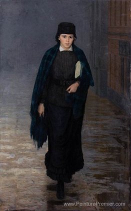 Fille étudiante Fille étudiante