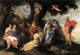 Minerva avec les muses Minerva avec les muses