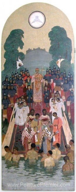Icône la christianisation de Rus ' Icône la christianisation de Rus '