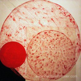 Peinture. Rouge Peinture. Rouge
