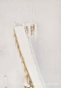 Lavender Bay Pier sous la pluie Lavender Bay Pier sous la pluie