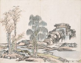 Sans titre (montagnes et trois arbres) Sans titre (montagnes et trois arbres)
