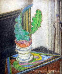 Nature morte futuriste avec cactus Nature morte futuriste avec cactus