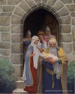 Merlin enlevant le nourrisson Arthur Merlin enlevant le nourrisson Arthur