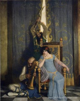 Le roi Mark a tué le noble chevalier Sir Tristram Le roi Mark a tué le noble chevalier Sir Tristram