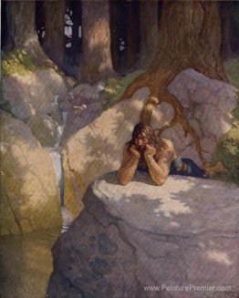 Sir Launcelot dans le désert, après avoir quitté la table ronde Sir Launcelot dans le désert, après avoir quitté la table ronde