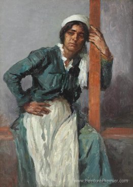 Femme gitans dans la véranda Femme gitans dans la véranda