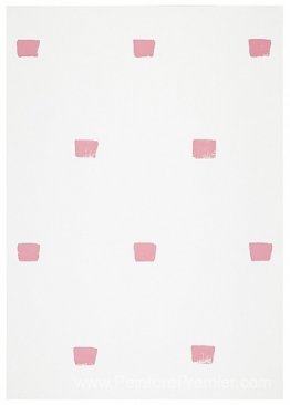 Empreintes d'un pinceau n ° 50 répété à intervalles réguliers de Empreintes d'un pinceau n ° 50 répété à intervalles réguliers de