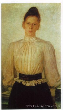 Portrait de Maria Tolstaya, la fille de Leo Tolstoy Portrait de Maria Tolstaya, la fille de Leo Tolstoy