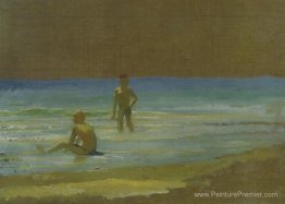 Garçons à la plage. Étude Garçons à la plage. Étude