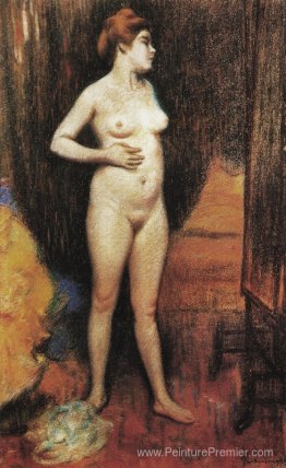 Femme nue dans le miroir Femme nue dans le miroir