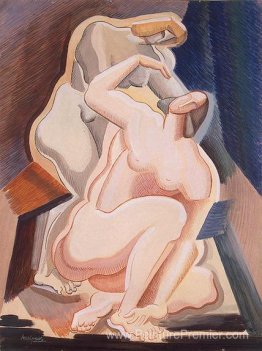 Deux figures féminines nues (assise et flexion) Deux figures féminines nues (assise et flexion)