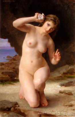 Femme avec coquille Femme avec coquille