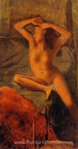 Nu avec ses bras levés Nu avec ses bras levés