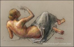 Femme nue inclinable Femme nue inclinable