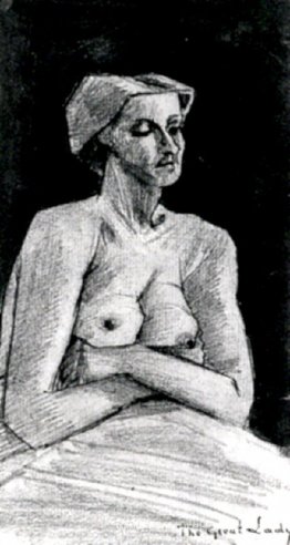Femme nue, demi-longueur Femme nue, demi-longueur