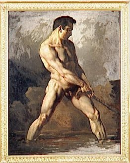 Étude d'un nu masculin Étude d'un nu masculin