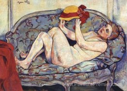 Nu inclinable sur un canapé Nu inclinable sur un canapé