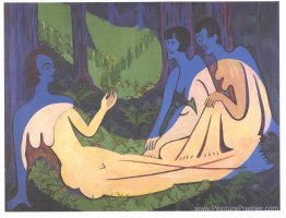 Trois nus dans la forêt Trois nus dans la forêt