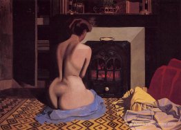 Nu au poêle Nu au poêle