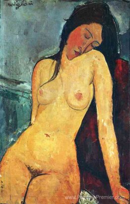 Femme assise nue Femme assise nue