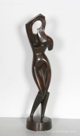 Femme peignant ses cheveux Femme peignant ses cheveux