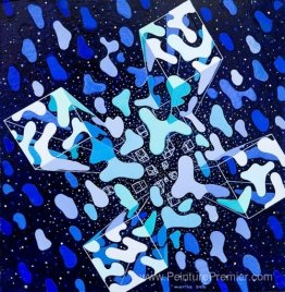 Intégration 40 x 39 cmóleo sobre madeiraass Intégration 40 x 39 cmóleo sobre madeiraass