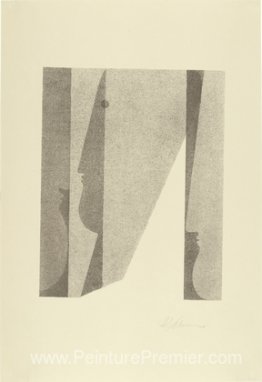 Trois têtes, superposées (Drei Köpfe, Ineinander) Trois têtes, superposées (Drei Köpfe, Ineinander)