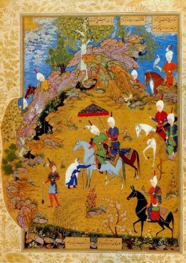 De la Khamsa de Nizami: la vieille femme se plaignant au sultan De la Khamsa de Nizami: la vieille femme se plaignant au sultan