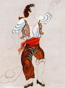 Conception de costumes pour le ballet "Tricorne" Conception de costumes pour le ballet "Tricorne"