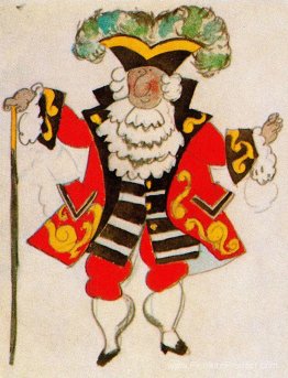 Conception de costumes pour le ballet "Tricorne" Conception de costumes pour le ballet "Tricorne"