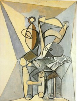 Nature morte avec du crâne sur un fauteuil Nature morte avec du crâne sur un fauteuil