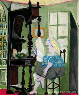 Femme par la commode Femme par la commode