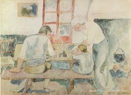 Heure du dîner (évocation de Horta d'Ebre) Heure du dîner (évocation de Horta d'Ebre)