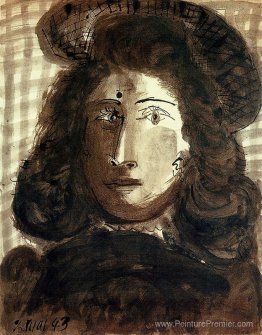 Femme avec chapeau Femme avec chapeau
