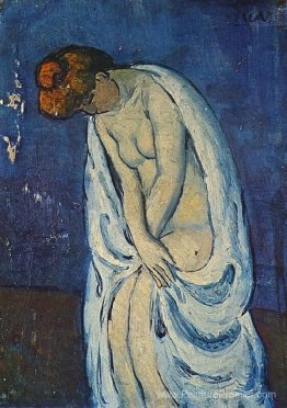 Femme quittant le bain Femme quittant le bain