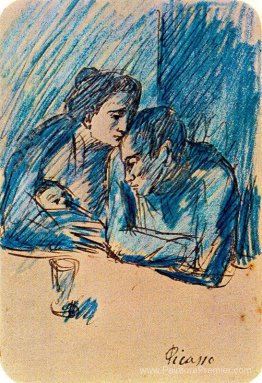 Homme et femme avec enfant au café Homme et femme avec enfant au café