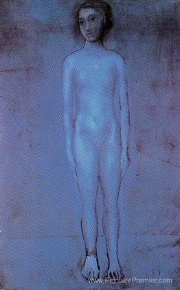 Debout jeune nu Debout jeune nu