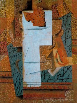 Vase à fruits et grappe de raisins Vase à fruits et grappe de raisins