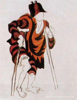 Conception de costumes pour le ballet "Tricorne" Conception de costumes pour le ballet "Tricorne"