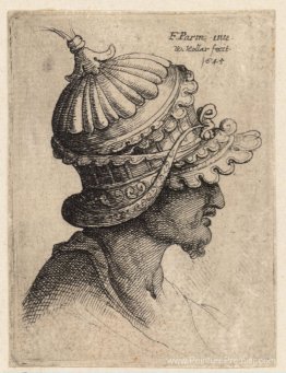 Casque extravagant ornemental Casque extravagant ornemental