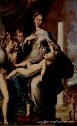 Madonna avec le long cou Madonna avec le long cou